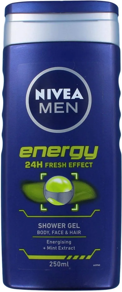 NIVEA Men Energy Douchegel 250ml - 24 Stuks