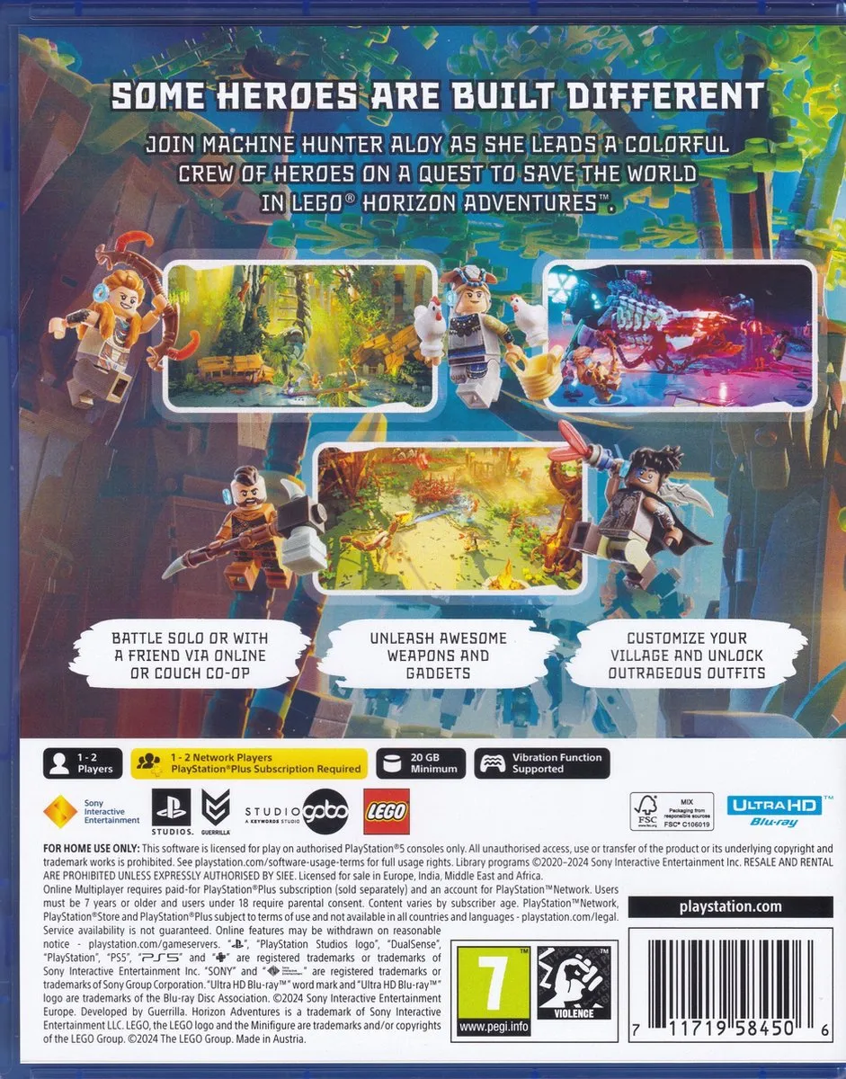 Sony LEGO Horizon Adventures PS5
