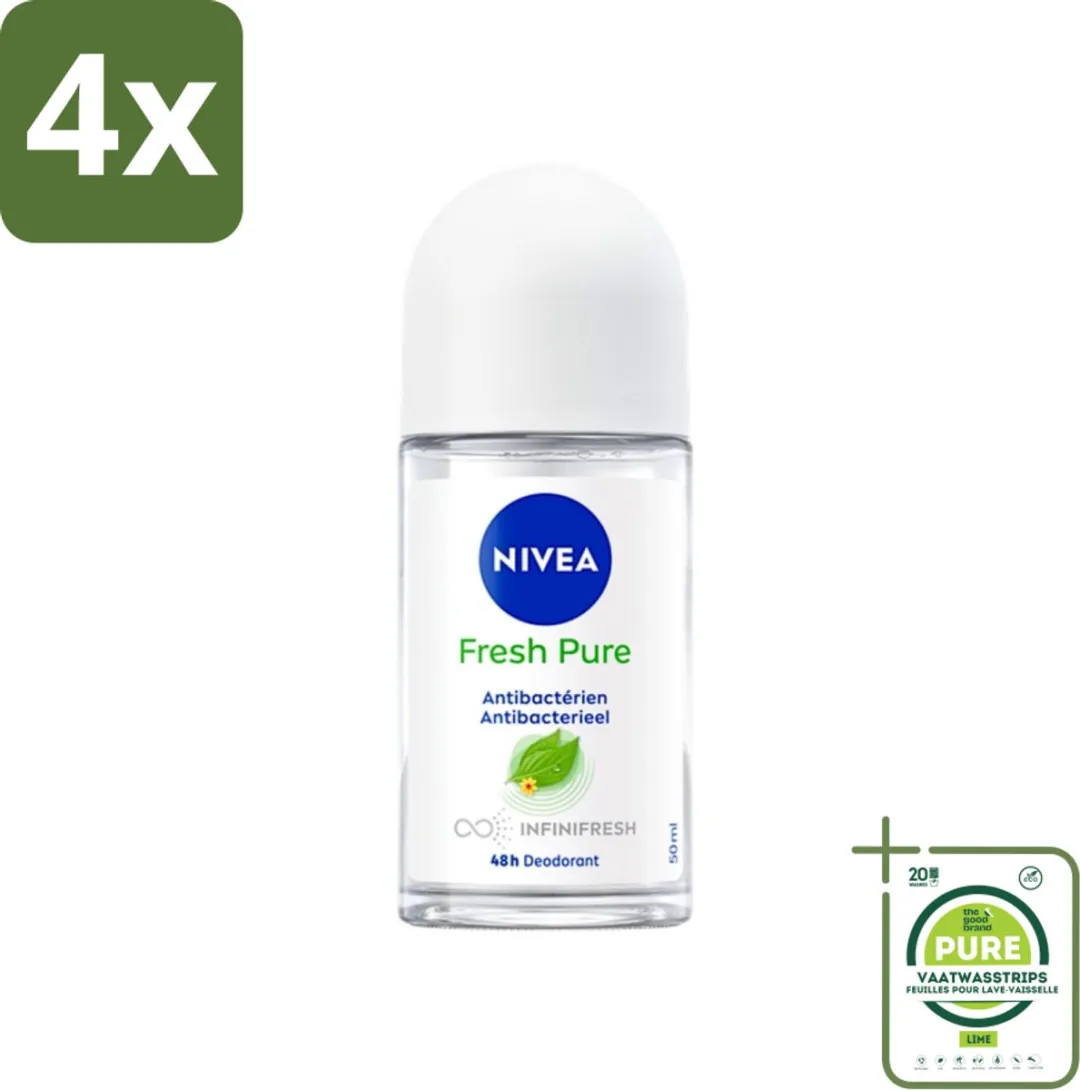 NIVEA Deodorant Roller Frisse Puurheid 50ml