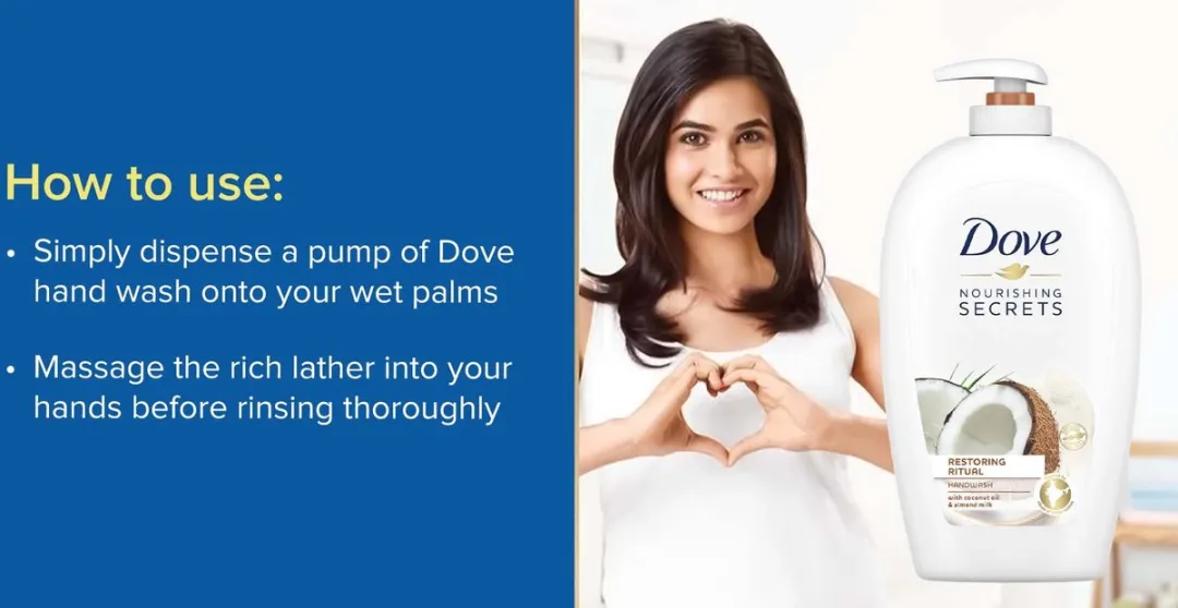 Dove Handzeep Pompje Restoring Ritual Coconut - 12x250ml