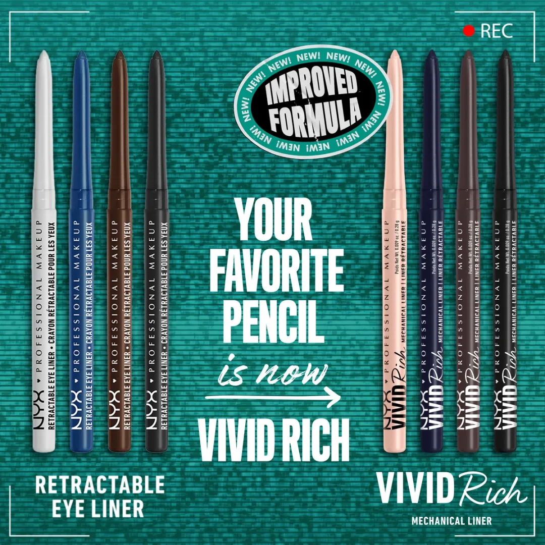 NYX Vivid Rich Mechanical Pencil Quartz Queen - 0.28g
