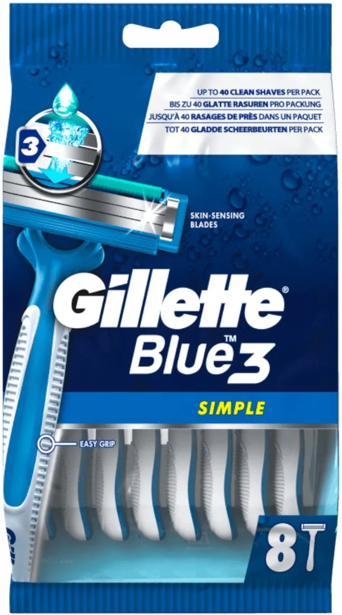 Gillette Blue3 Wegwerpscheermesjes