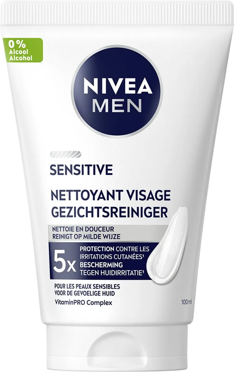 NIVEA MEN Sensitive Reinigingsgel Gezicht 100ml