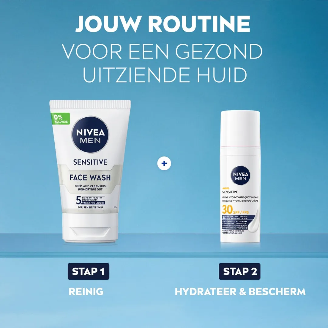 NIVEA MEN Sensitive Reinigingsgel Gezicht 100ml