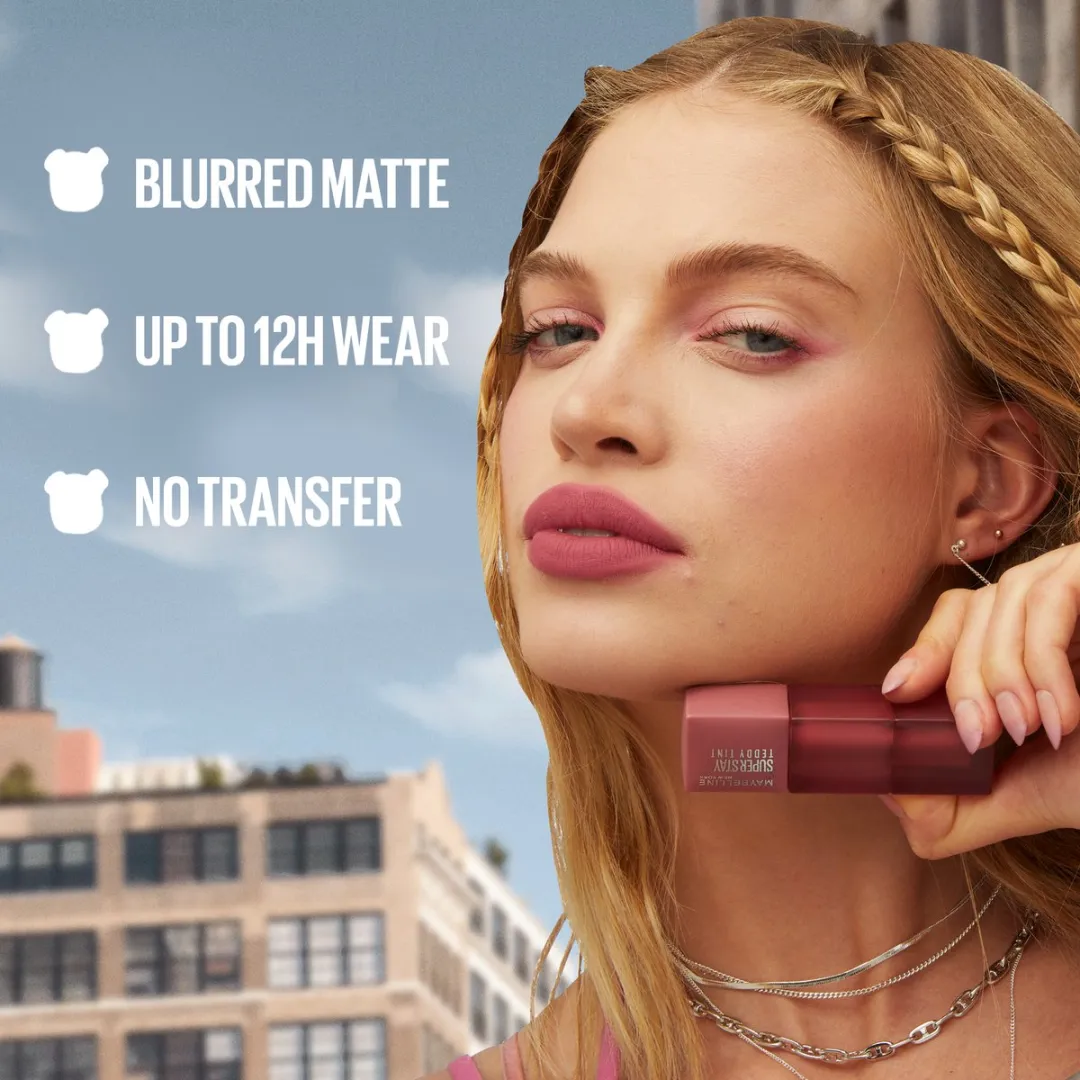 Maybelline New York Superstay Teddy Tint Lippenstift PETALCORE - 5ml