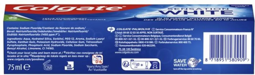 Colgate Sensation White Tandpasta 75ml