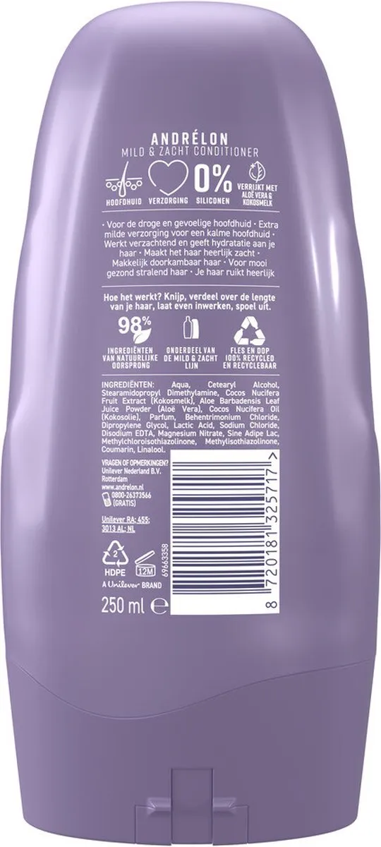 Andrélon Mild & Zacht Conditioner 250ml