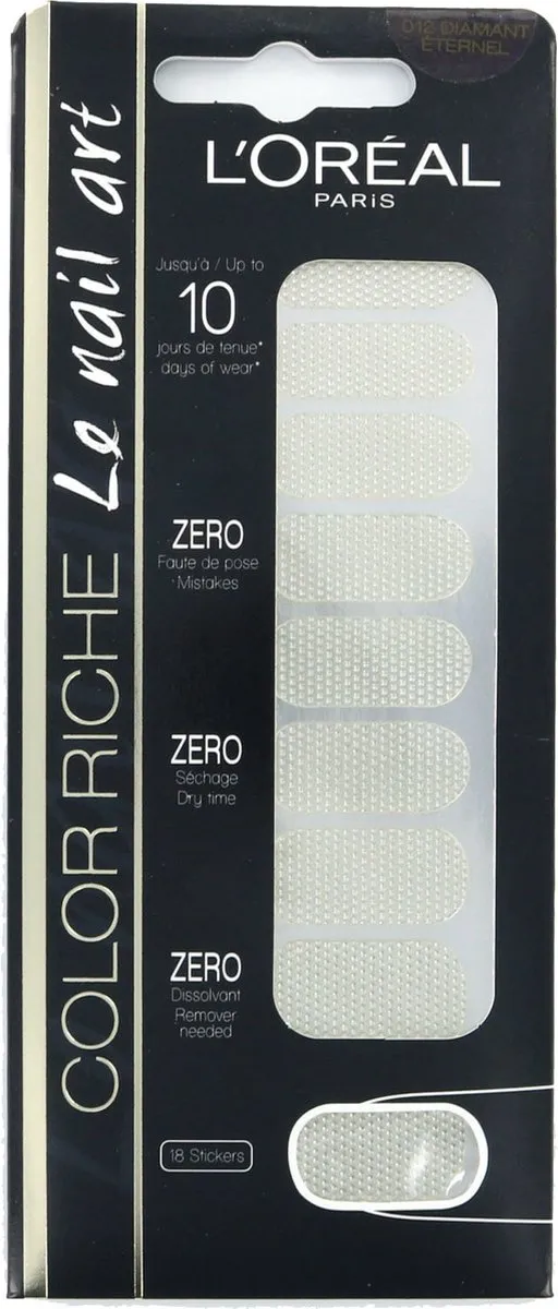 L'Oréal Paris Color Riche Nagelstickers 12 Diamant Eternel