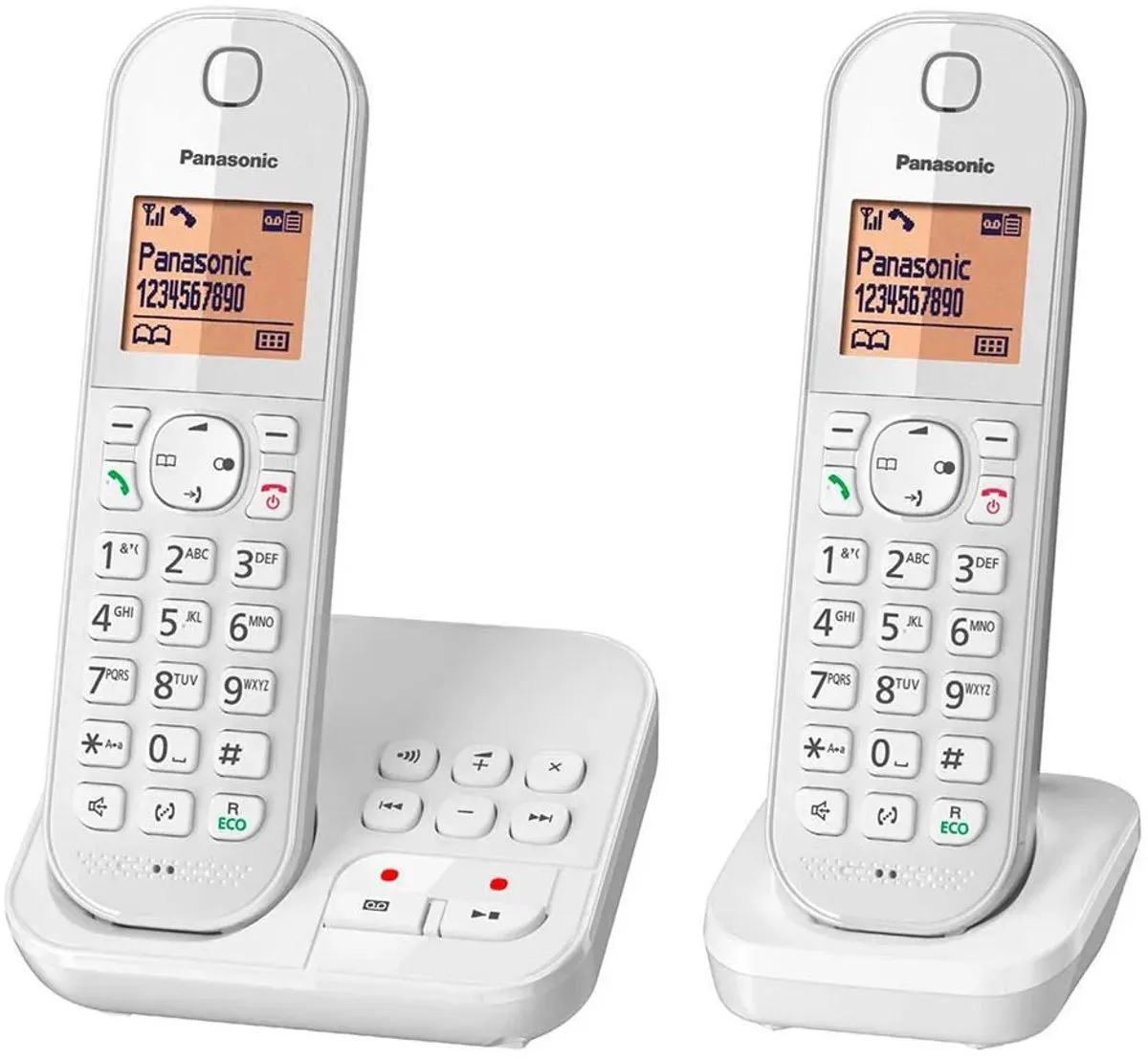 Panasonic KX-TGC422 DECT Telefoon - 2 Handsets - Wit
