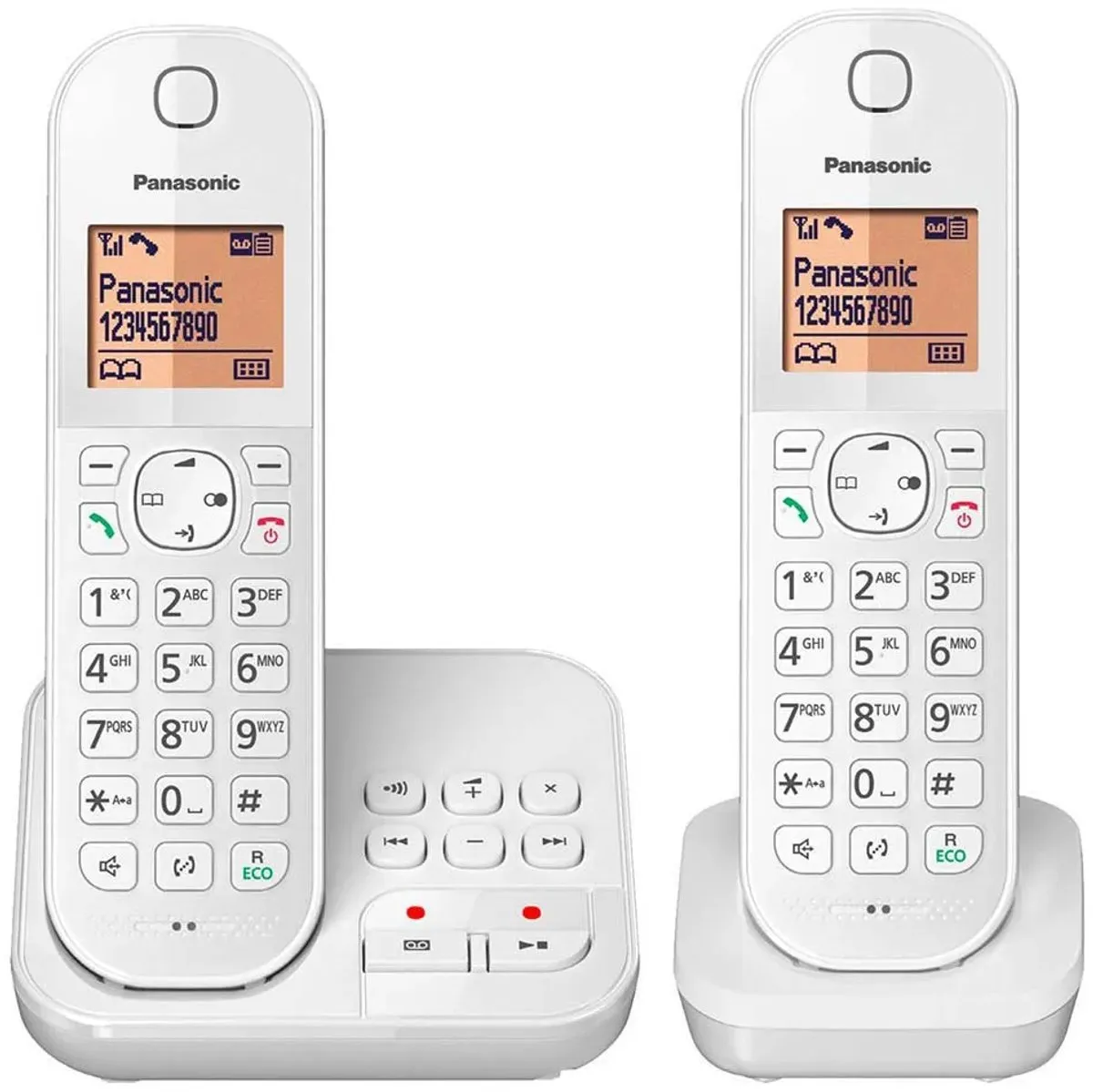 Panasonic KX-TGC422 DECT Telefoon - 2 Handsets - Wit