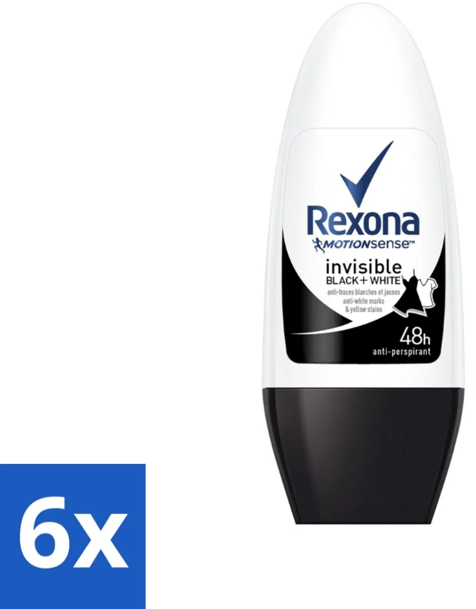 Rexona Invisible Black & White Roll-on