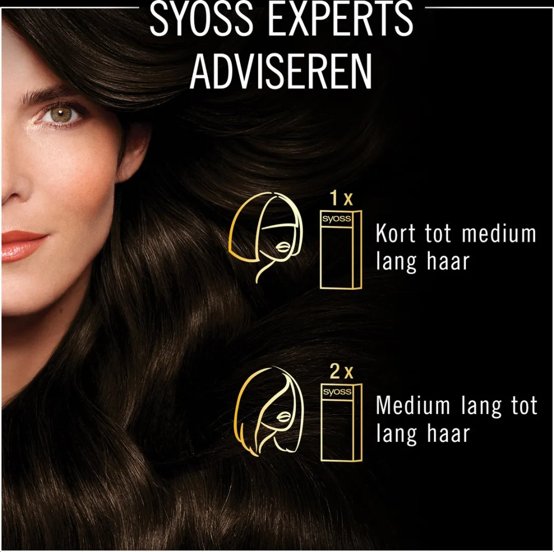 SYOSS Oleo Intense 2-10 Haarverf Bruinzwart - 115ml - afbeelding 6 van 6