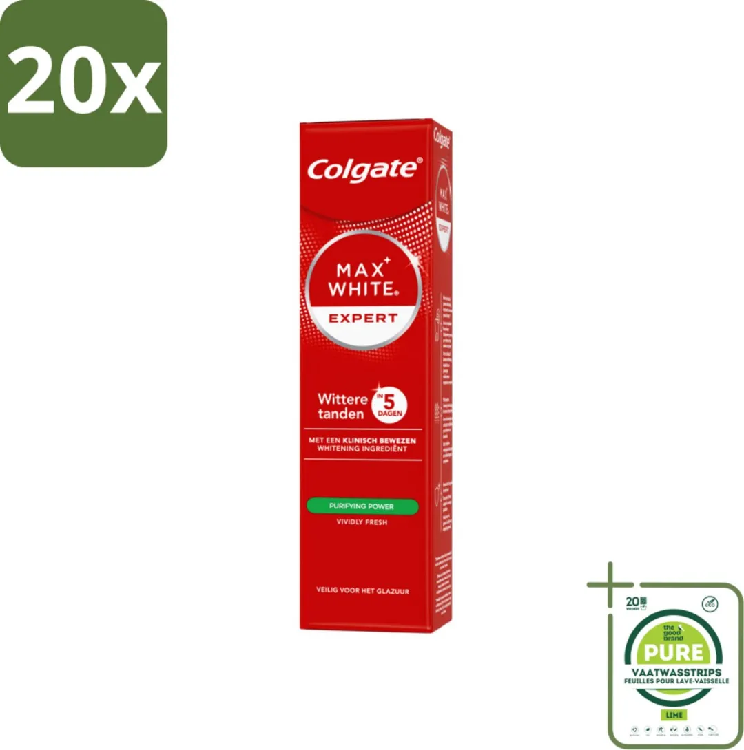 Colgate Max White Expert Purifying Power Tandpasta 75ml