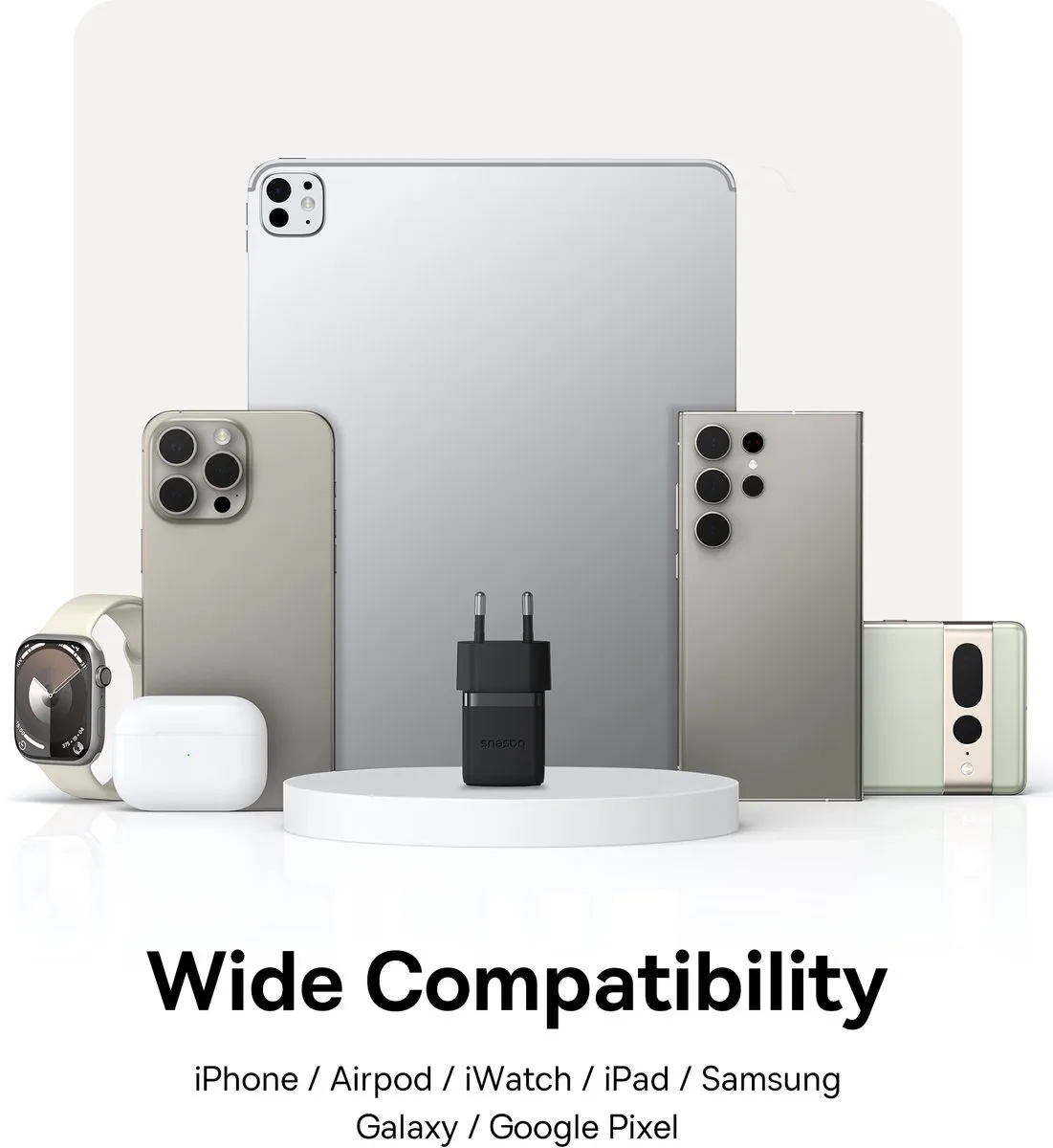 Baseus 20W USB-C Snellader - Zwart - afbeelding 6 van 6