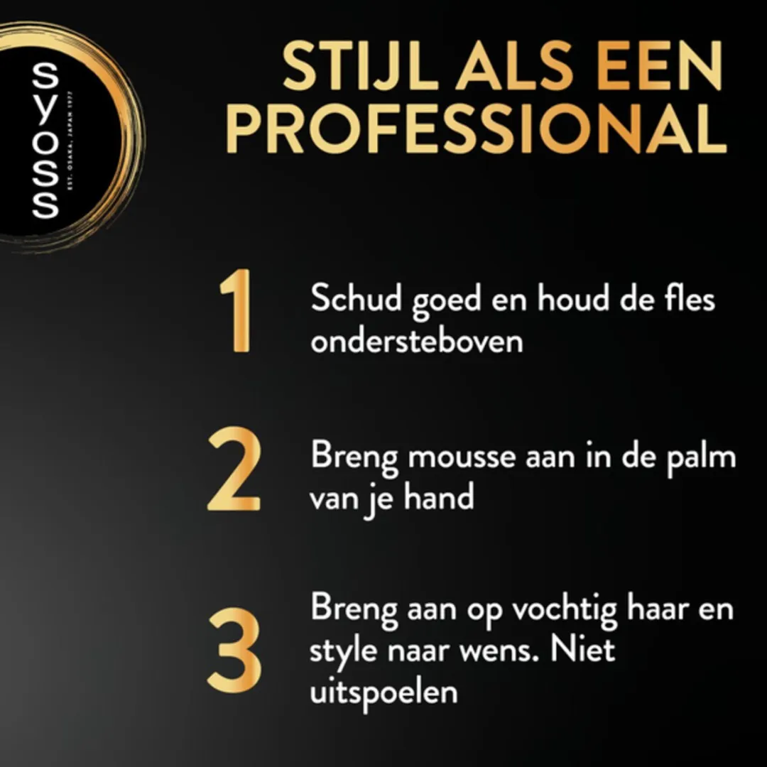 SYOSS Curl Anti-Pluis & Bounce Mousse 500ml - 2 Stuks