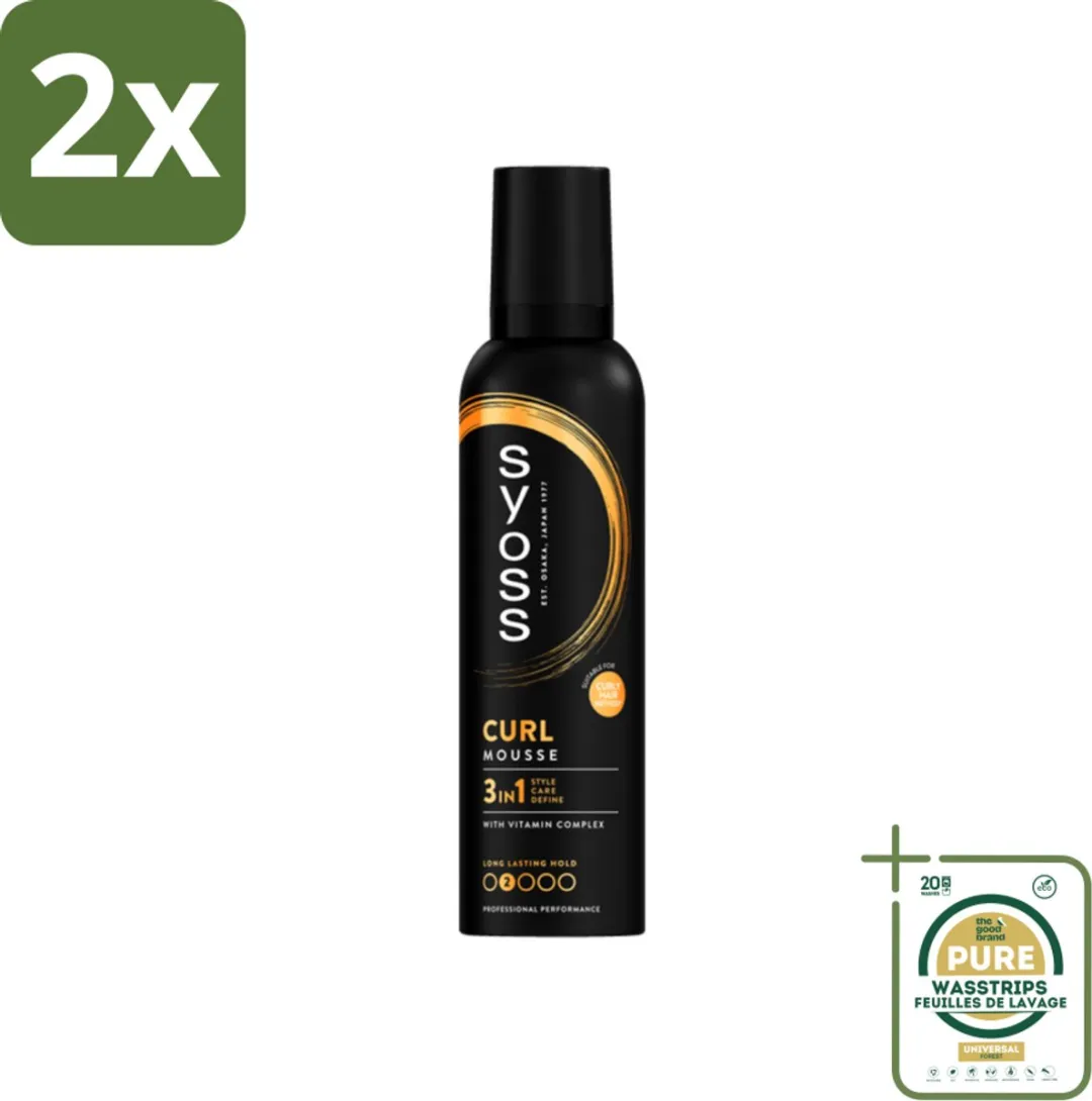 SYOSS Curl Anti-Pluis & Bounce Mousse 500ml