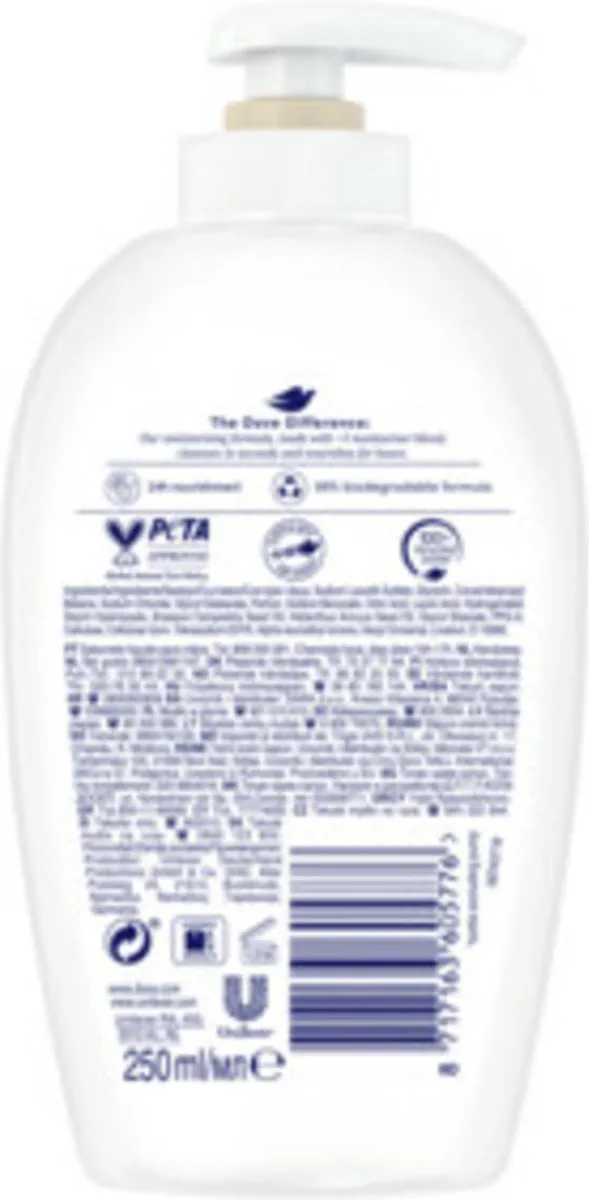 Dove Handzeep Nourishing Silk 250ml - 6 Stuks