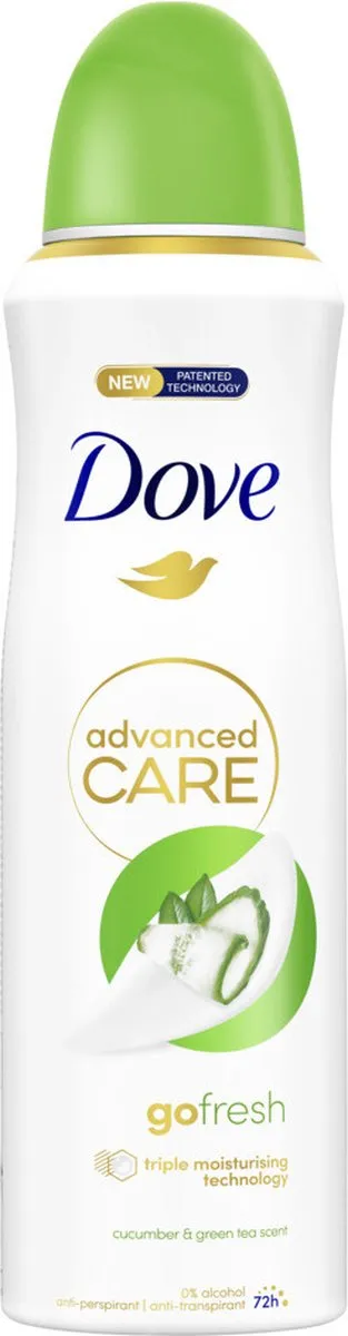 Dove Deodorant Spray Komkommer & Groene Thee - 6x200ml