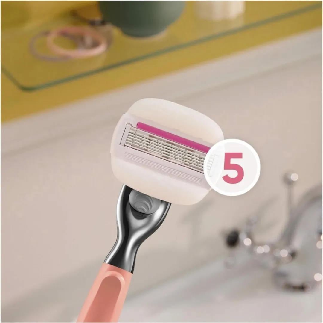 Gillette Venus Comfortglide Strawberry Scheermesjes 3 Stuks - 5 Bladen