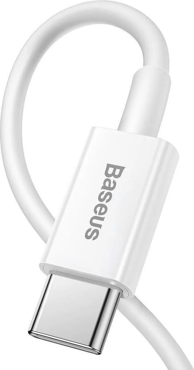 Baseus Superior USB-C naar Lightning Kabel 1.5M - Wit