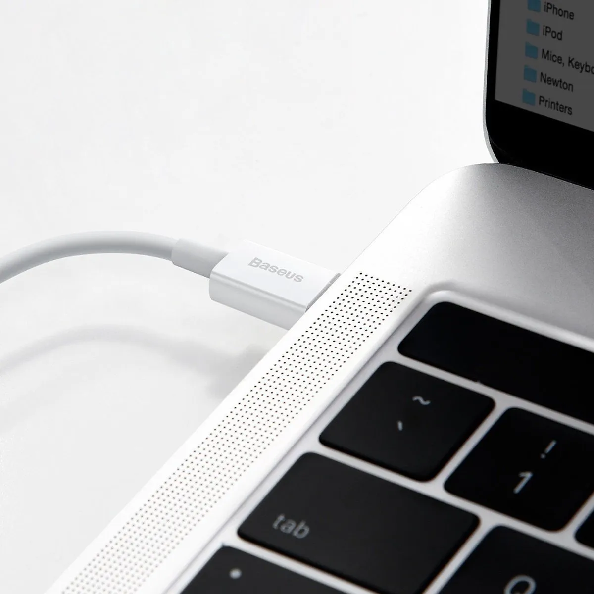 Baseus Superior USB-C naar Lightning Kabel 1.5M - Wit