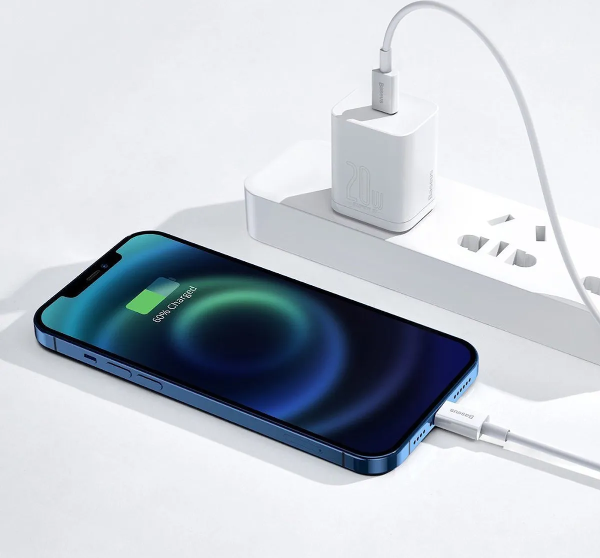 Baseus Superior USB-C naar Lightning Kabel 1.5M - Wit
