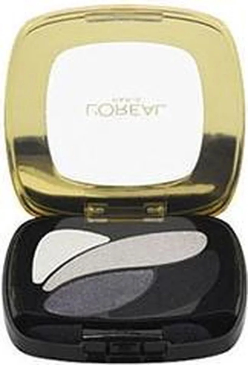 L'Oréal Paris Color Riche Les Ombres Quad E5 Velour Noir Oogschaduw - 4 Kleuren