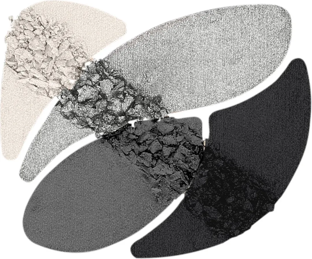 L'Oréal Paris Color Riche Les Ombres Quad E5 Velour Noir Oogschaduw - 4 Kleuren - afbeelding 6 van 6