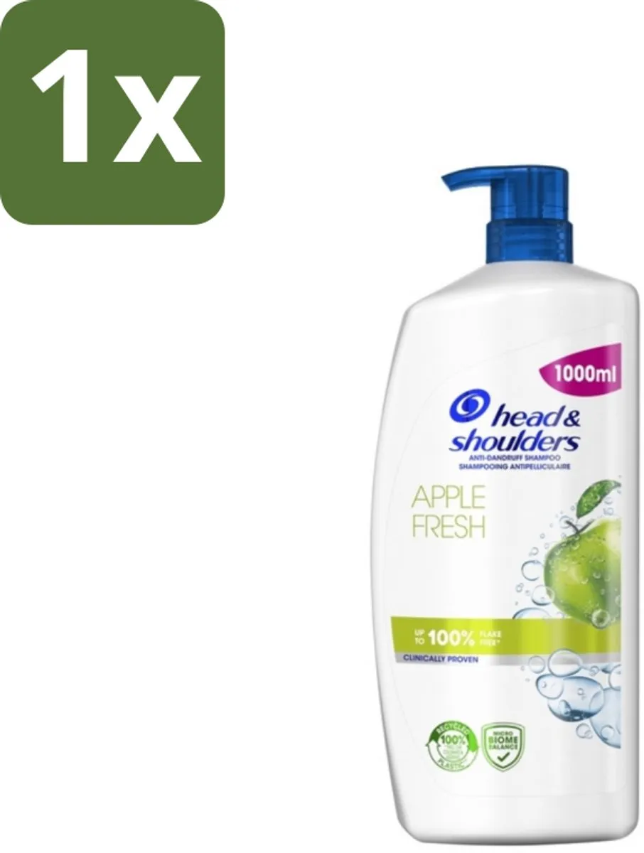 Head & Shoulders Anti-Roos Shampoo Apple Fresh 1000ml
