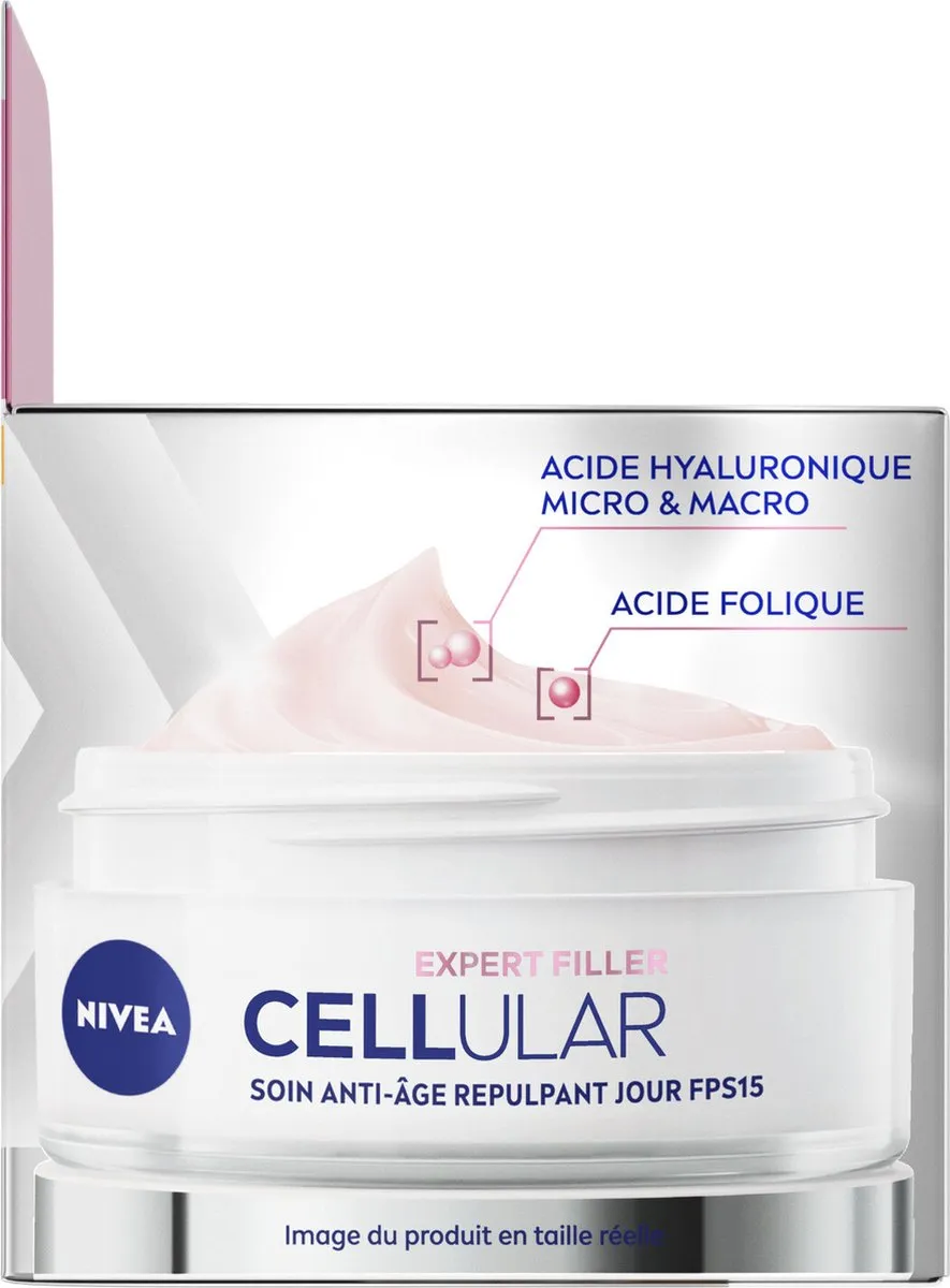 NIVEA Cellular Expert Filler Anti-Age Dagcreme SPF 15 50ml - afbeelding 6 van 6