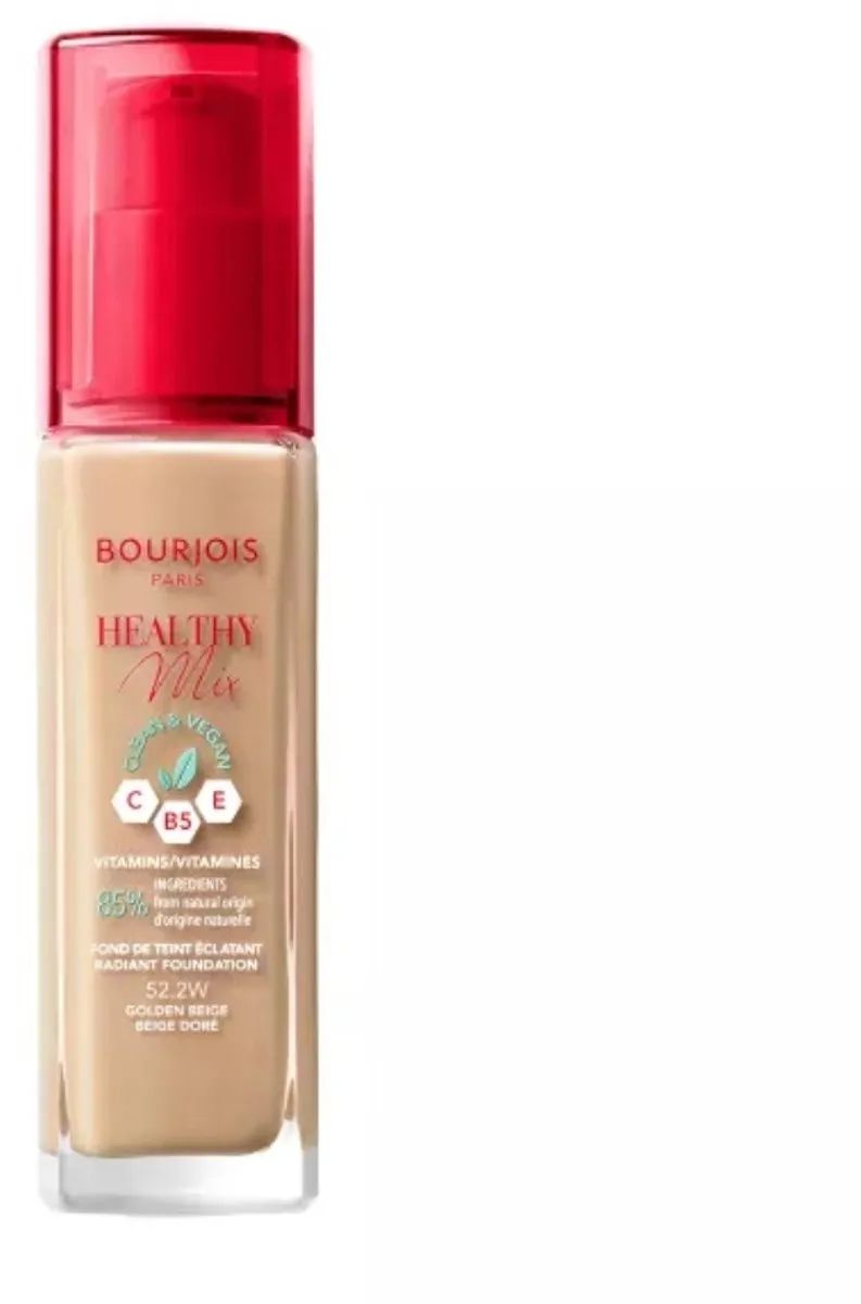 Bourjois Healthy Mix Clean Vegan Foundation 52.2 Golden Beige 30ml