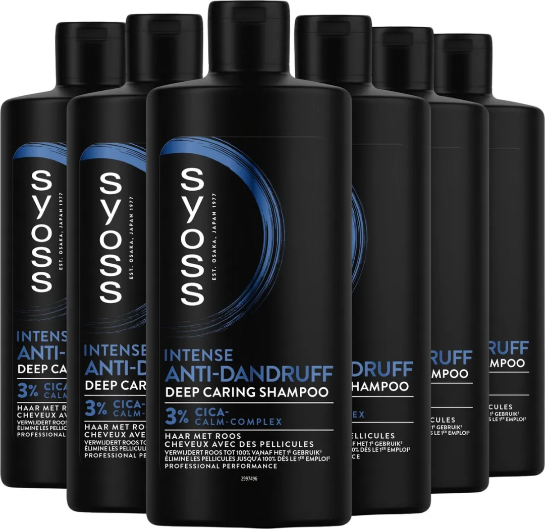SYOSS Anti-Roos Shampoo 6x440ml