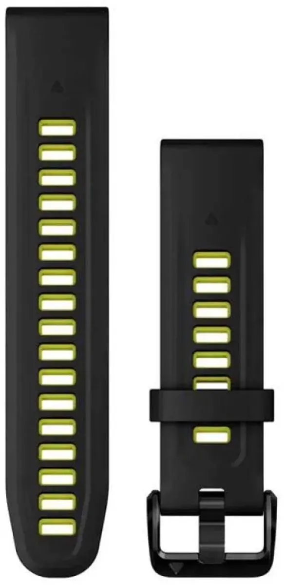 Garmin Quickfit 20mm Siliconen Band - Zwart