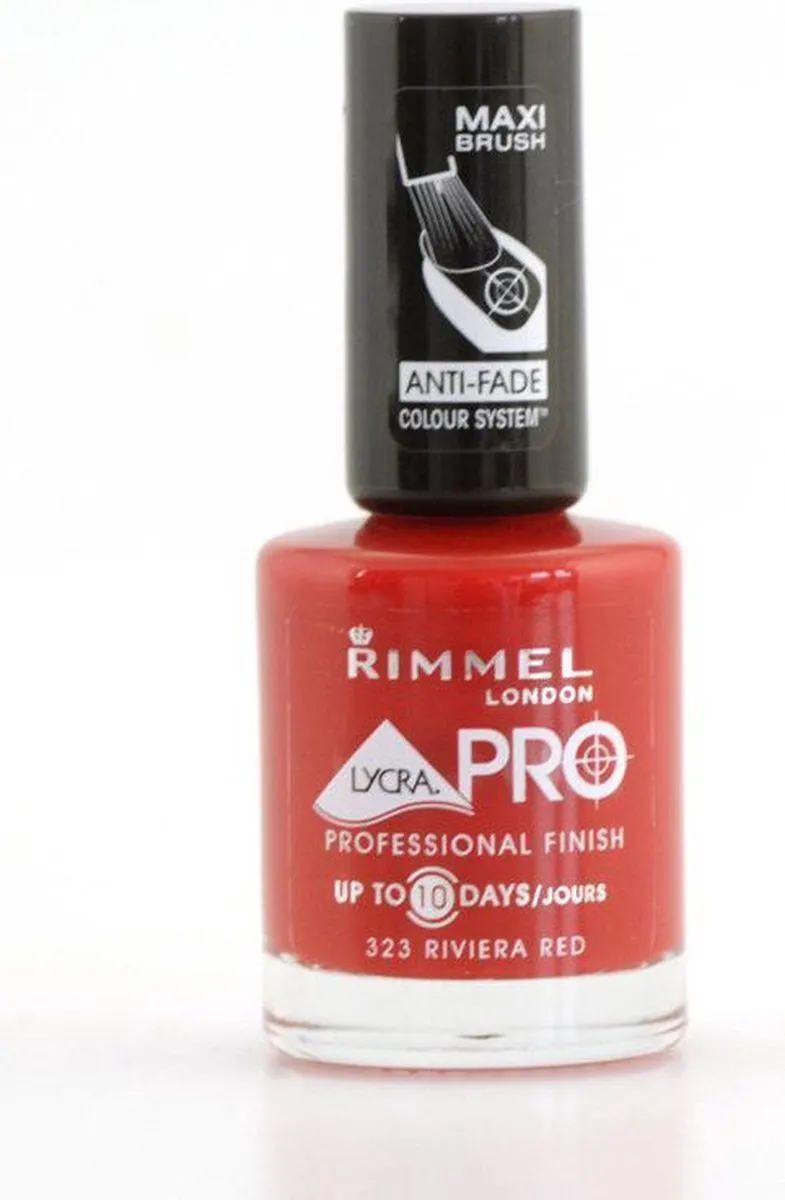 Rimmel London Lycra Colour Nagellak 323 Rivera Red