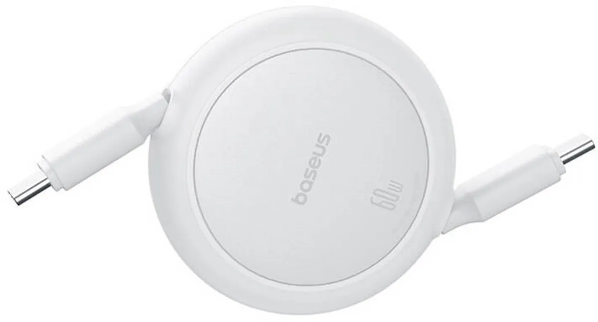 Baseus USB-C Kabel 60W 1m - Transparant