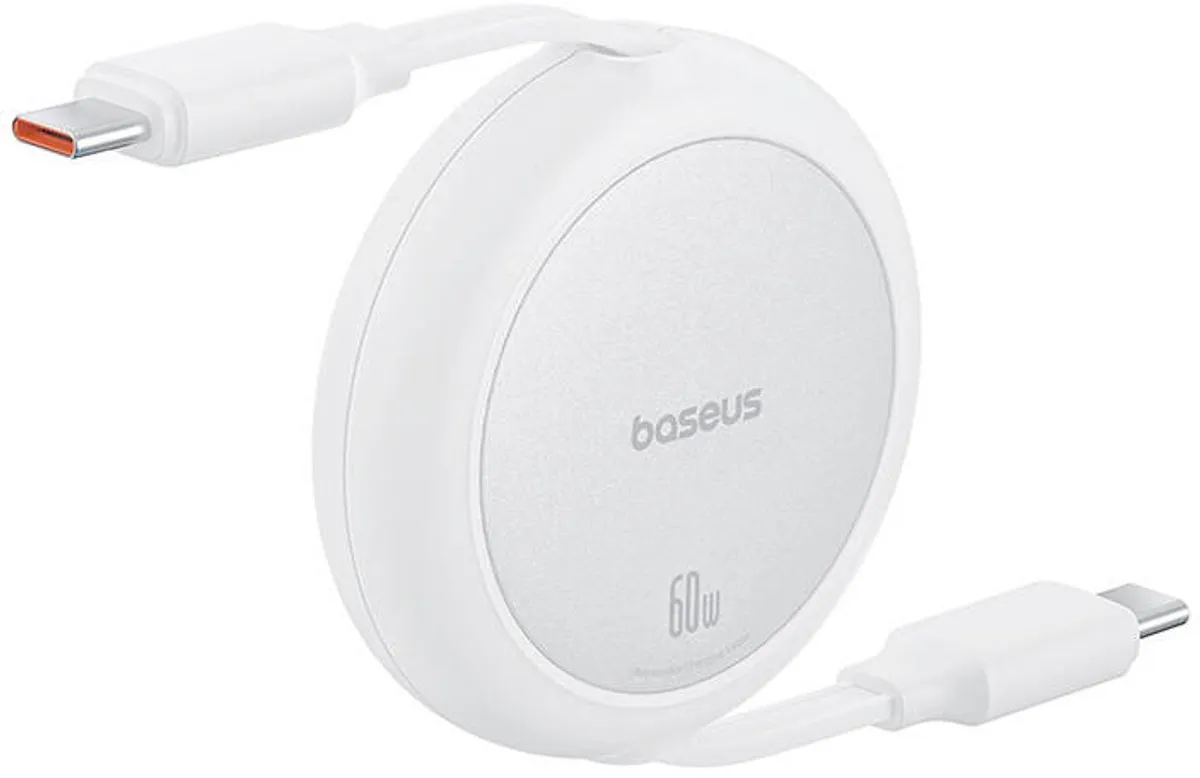 Baseus USB-C Kabel 60W 1m - Transparant