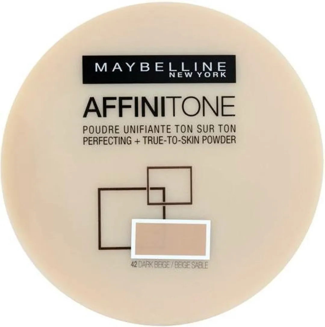 Maybelline Affinitone Pressed Powder 42 Dark Beige - 9g
