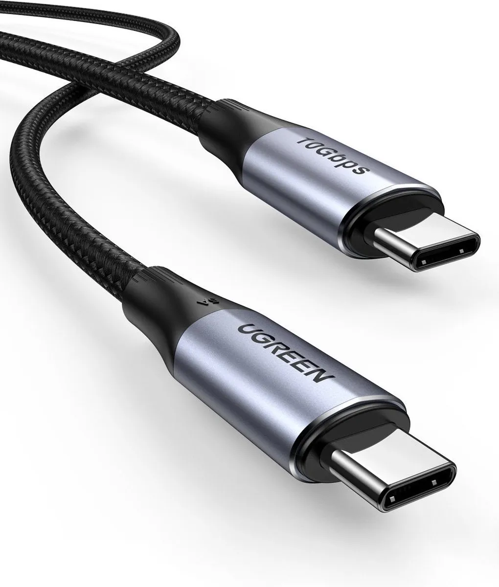 UGREEN USB-C Kabel 5A Thunderbolt 3 - Zwart