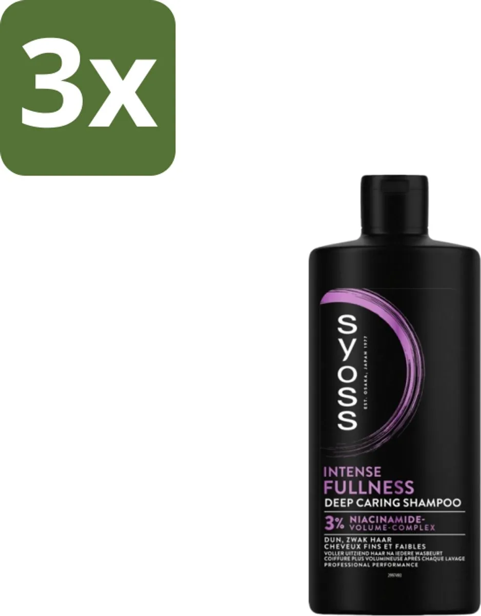Syoss Shampoo Intense Fullness 440ml