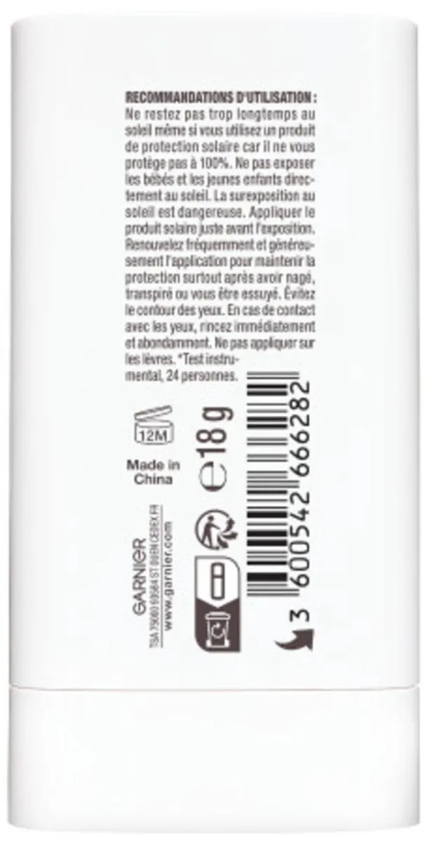 Garnier Ambre Solaire Super UV Stick SPF 50+ - 3x18ml