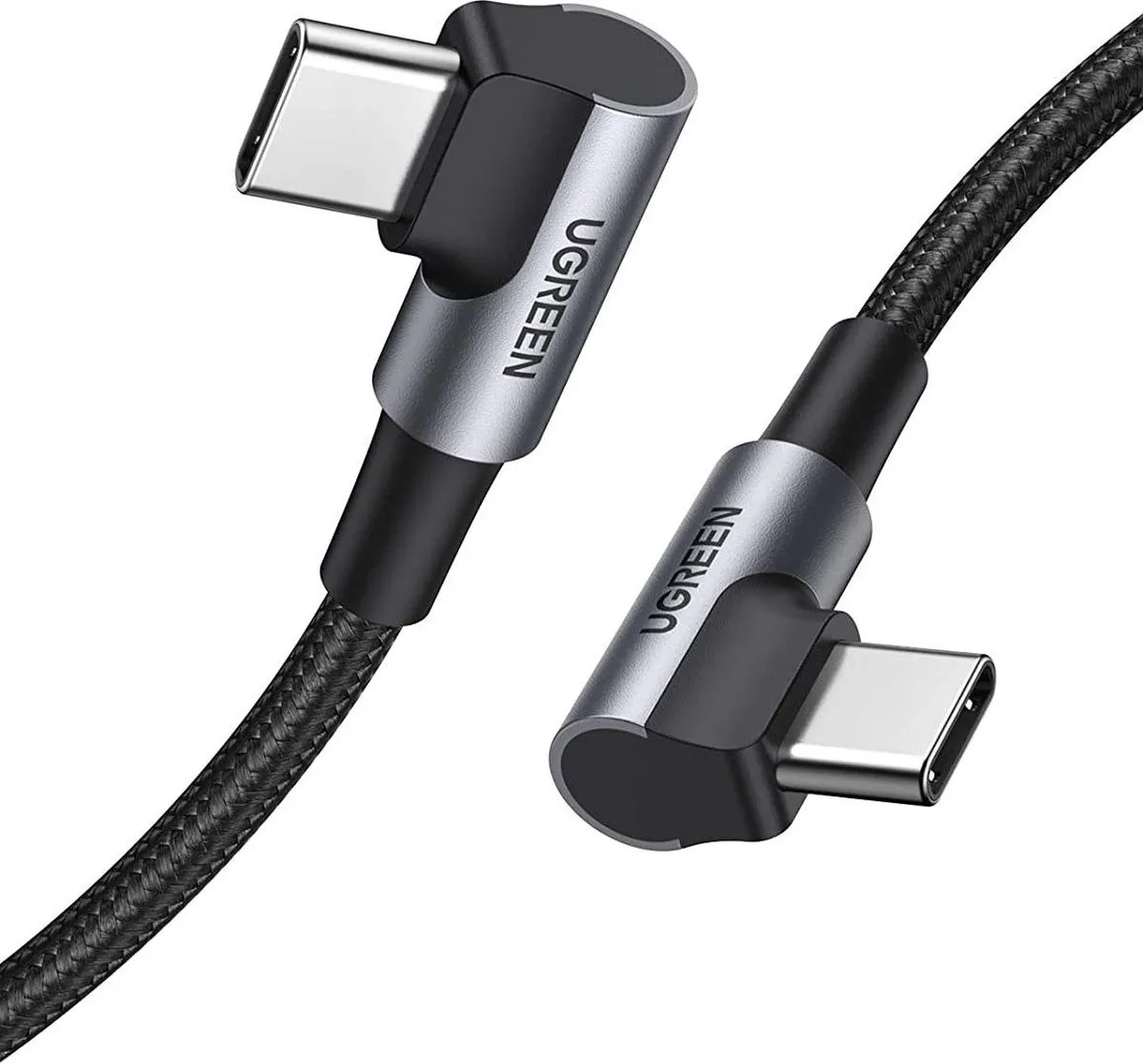UGREEN USB-C Haakse Kabel 1m
