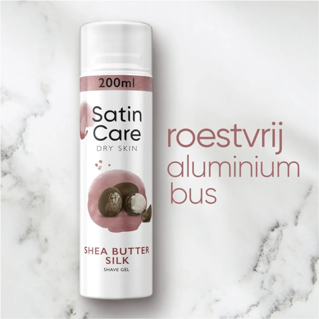 Gillette Venus Satin Care Scheergel Shea Butter 200ml