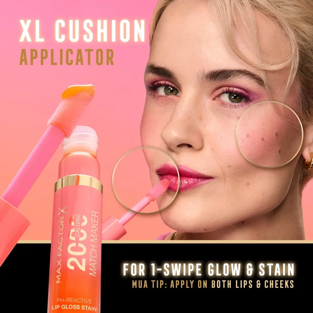 Max Factor 2000 Calorie Match Maker Lip Gloss Stain Daring 4.4ml