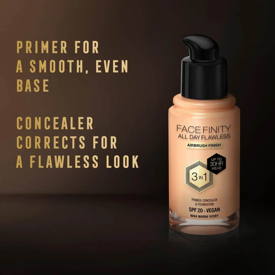 Max Factor Facefinity Foundation N45 Warm Almond - 30ml