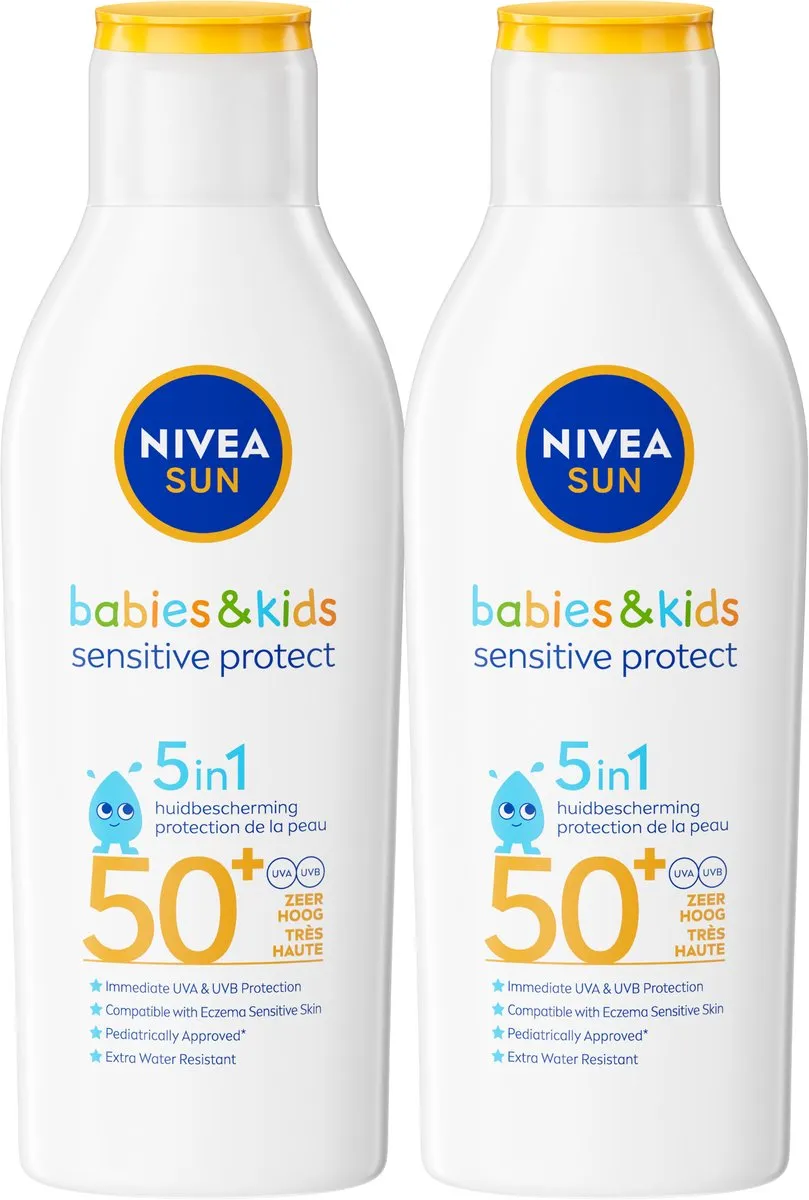 NIVEA SUN Babies & Kids Sensitive Protect Zonnebrand Melk SPF 50+