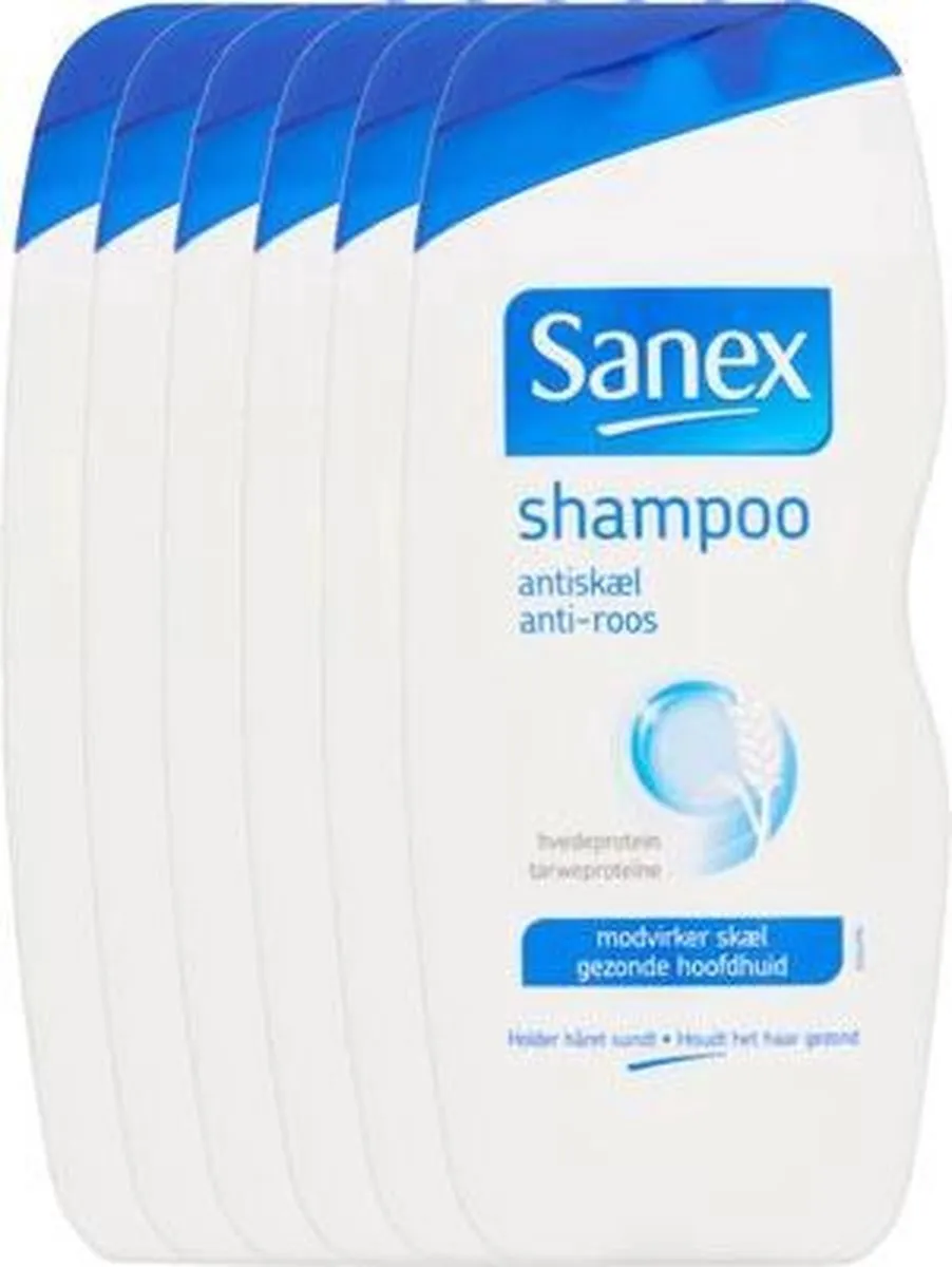 Sanex Anti-roos Shampoo 6x250ml