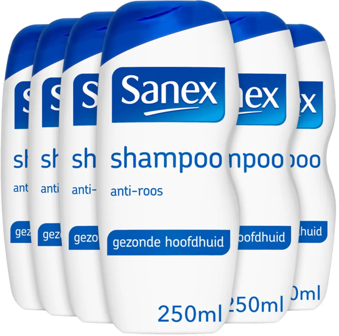 Sanex Anti-roos Shampoo 6x250ml