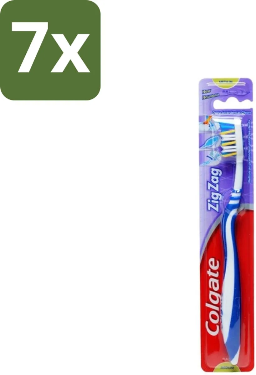 Colgate ZigZag Medium Tandenborstel