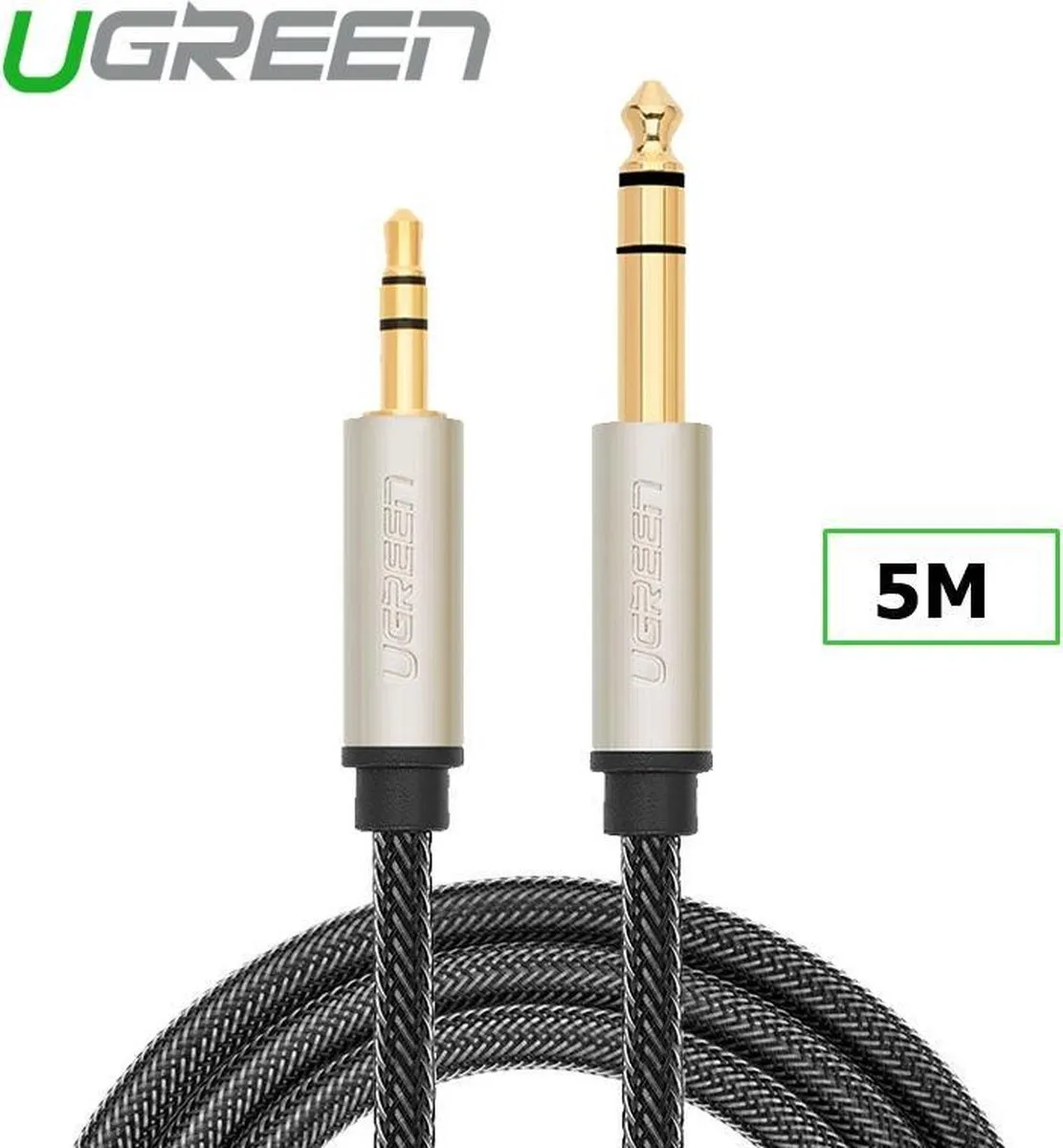 UGREEN 3.5mm naar 6.35mm Jackkabel 5m