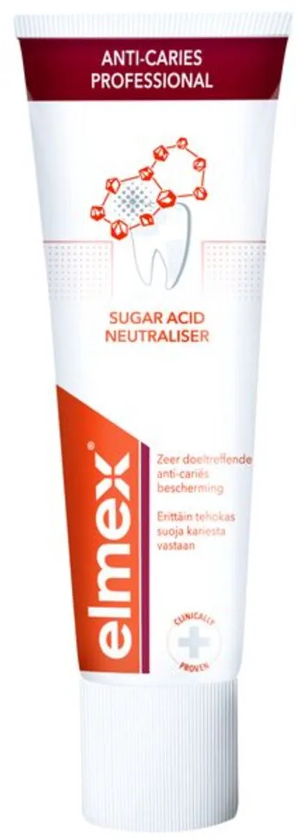 Elmex Anti-Cariës Professional 75ml - 7 Stuks